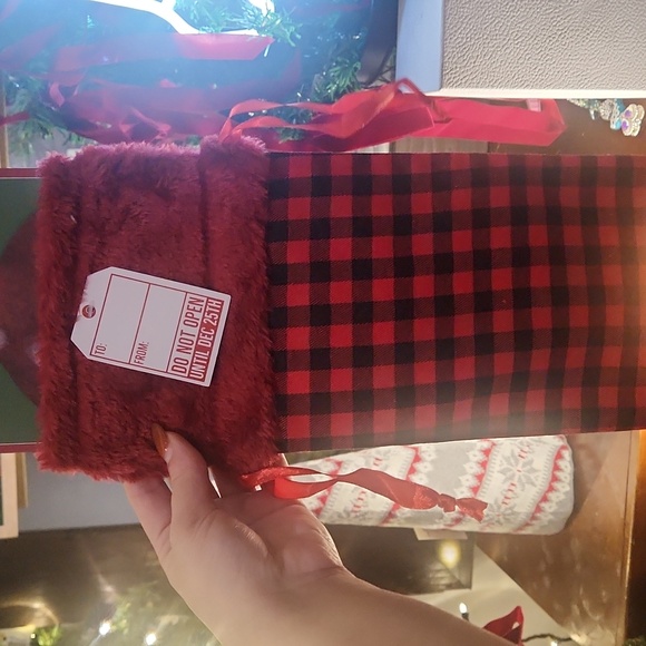 Holiday Wine Bag Set Of 3 - Picture 3 of 4